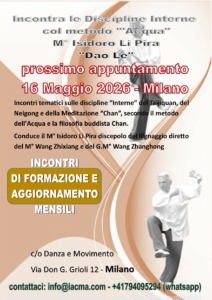 Flayer Incontri Milano 2026