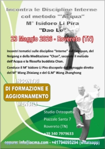 Flayer Incontri Rovereto 2026